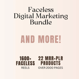 Faceless Digital Entrepreneur Vault | 26 MRR Products to Resell for Profit