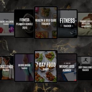 Ready-to-Sell Health, Fitness & Lifestyle Planners