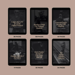 Passive Income eBook Bundle | MRR Digital Resell System