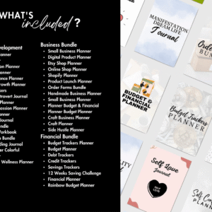 The +14,500 Page Resellable Canva Planner Collection