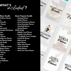 The +14,500 Page Resellable Canva Planner Collection