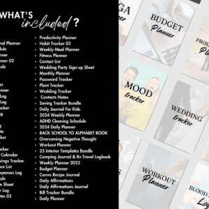 The +14,500 Page Resellable Canva Planner Collection