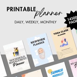The +14,500 Page Resellable Canva Planner Collection