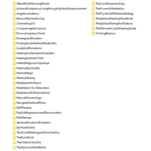 56 Spirituality PLR eBooks & Articles | Commercial Use Resell Bundle