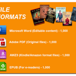 1,000 Timeless Classic Novels Vault | 100% Copyright-Free + PLR Rights