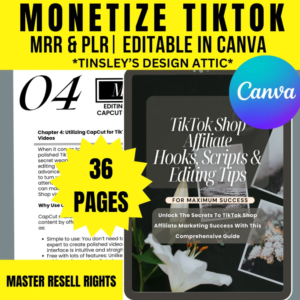 TikTok Shop Affiliate Profit System | High-Impact Hooks & Scripts with MRR + PLR